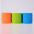 Self-Adhesive Elastic Wrap Bandage Tape, Pack of 12, Assorted Color, 2 Inches x 5 Yards