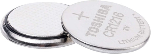 Toshiba CR1216 3V Lithium Coin Cell Battery Pack of 5