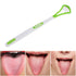 Sgqtqybk Tongue Scraper, Tongue Cleaning Brush Scraping Tools, Scrubber for Healthy Care Mouth Hygiene, Green, Cleaner