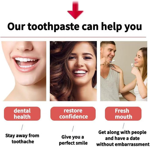 Magic Changing SP-8 SP-8 (1Pcs) Probiotic Toothpaste, Fresh Breath Deep Cleaning Care Ultra Whitening Toothpaste.