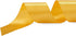LIUYAXI Yellow Gold Double Face Satin Ribbon, 1" x 50 Yards for Crafts, Gift Wrapping