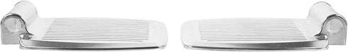 Hemobllo Universal Wheelchair Leg Rest 1.9cm Thick Aluminum Alloy Footplates Pair, Heavy