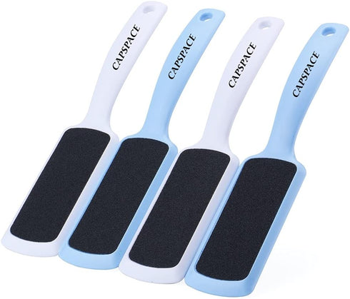 Pedicure Foot Rasp File Callus Remover, Double-Sided Colossal Foot File for Dead Skin (Pack of 4)
