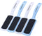 Pedicure Foot Rasp File Callus Remover, Double-Sided Colossal Foot File for Dead Skin (Pack of 4)