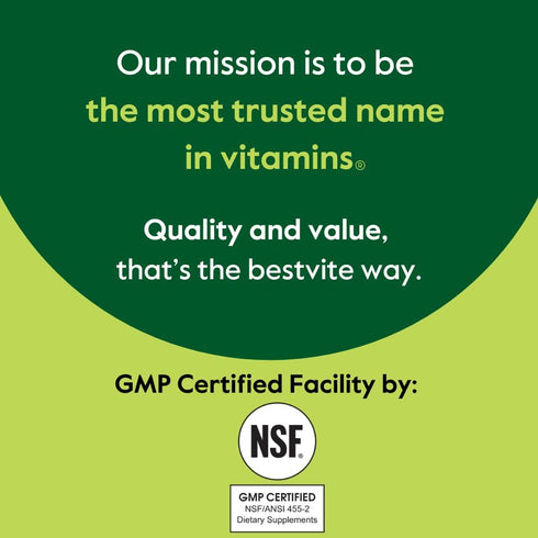 BESTVITE Huperzine A 200mcg, 120 Vegetarian Capsules, Naturally Derived, Vegan, Non-GMO, Gluten Free