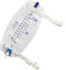 Easy-Tap Leg Bag Urinary Drainage Bag with Cloth Straps, Anti-Reflux Valve, Latex-Free, 32 Oz (3 Pack)