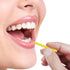 ewinever 100 Pieces Interdental Brush, Toothpicks for Oral Dental Hygiene, Braces Brush Teeth Cleaner