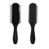 NuAngela Cushion 9 Row Nylon Bristle Brush for Curly Hair, Easy Clean Styling Hairbrush for Detangling