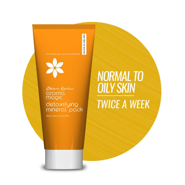 Mineral Face Pack with Sandalwood, 3.53 Oz (100g) for Radiant Glow
