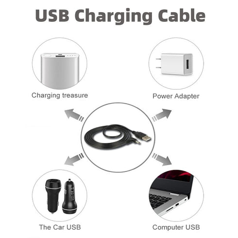 Qjin ASM1007 ASM1020 2 USB Charging Cable for EVO White Noise Machine, Pcs