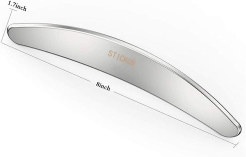 Sickle-Shaped Stainless Steel Gua Sha Tool - IASTM Massage Solution
