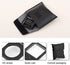 10 x 28mm Mini Three-Folding Magnifier, Portable Zinc Alloy with Scale for Textile Optical Jewelry Tool