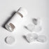 Lohat 7 Weekly Pill Organizer, AM PM Grindable Pill Box with Detachable Pill Case to Hold Medicine, Vitamins
