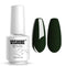 Vishine Gelpolish Professional UV LED Soak Off Varnish, Color Gel Nail Polish, Army Green (1436)