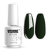 Vishine Gelpolish Professional UV LED Soak Off Varnish, Color Gel Nail Polish, Army Green (1436)