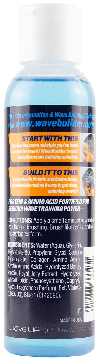 WAVEBUILDER Brushing Oil Moisturizing Revitalizer, 4.7 FL OZ