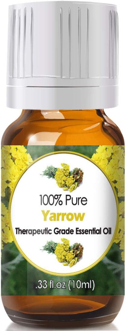 Yarrow Essential Oil for Diffuser & Reed Diffusers (100% Pure Essential Oil) 10ml - Therapeutic Grade Yarrow Oil