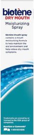 Biotene Moisturizing Dry Mouth Spray, Gentle Mint, 1.5 fl oz (Pack of 4)