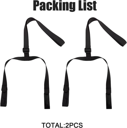 nsgglecher (Black2) Clip and Pull Dressing Aid, Adjustable Length Pants Wearing Assist Tool Device, Pants Aid Tool