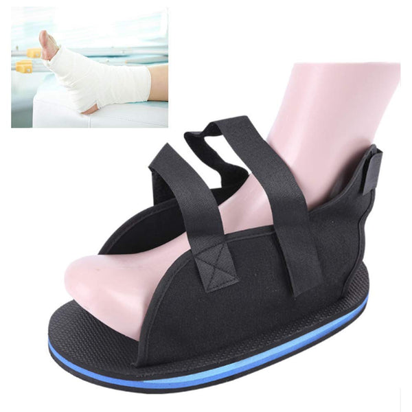 Medical Open Toe Plaster Cast Shoe, Gypsum Shoe for Foot Fracture, Surgical Rehabilitation Shoes for Stable Ankle