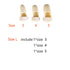 Thinvik 2 Piece Plastic Mallet Dip Finger Support Brace for Joint Protection Injury