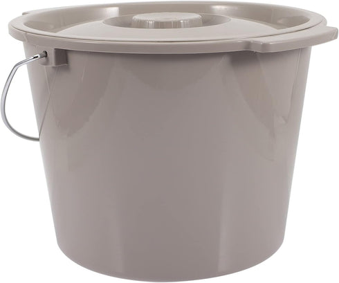 Lidded Bedridden Chamber Pot with Handle Portable Multi-Function Urinal for Pregnant and Disabled Individuals Easy