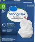 O2ktb Strong Flex Tall Kitchen Trash Bags 13 Gallon Drawstring Garbage Bags, Unscented,