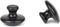 2 Pcs Mushroom Shaped Massage Stones Natural Bian Stone Hot Rock for