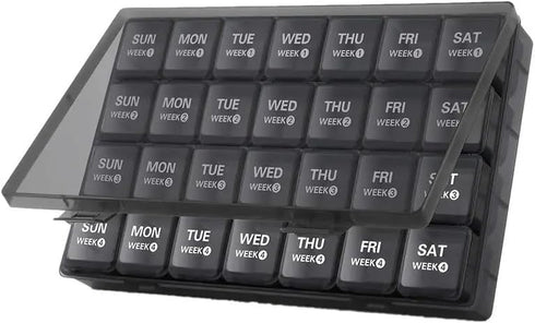 SEDLAV Effortless Medication Management with Our Weekly Pill Organizer - Stay Organized with