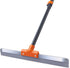 Rubber Floor Squeegee for Concrete & Tile - Heavy Duty Garage Shower Floor Squeegee Broom with Extendable Handle