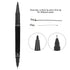 Tattoo Marking Pen, Double End Skin Marker Piercing Positioning Tool, Removable Markers for Aesthetic Procedures