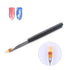 WOKOTO 3Pcs Nail Gradient Brushes Kit with Double Head Sponge Pens for Gel Nails - 3 Ombre Brushes