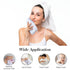 SINLAND Microfiber Face Cloths, Reusable Makeup Remover Washcloths for Sensitive Skin (6 Pack, White)