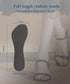 2 Pairs Pigskin High Heel Cushion Inserts - Anti-Slip Shoe Inserts for Dress Shoes Pain Relief, Women M 7.5-9