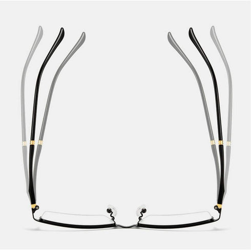 Transition Photochromic Rectangular Frame Bifocal Reading Glasses for Men Women, UV400, Clear Sunglasses
