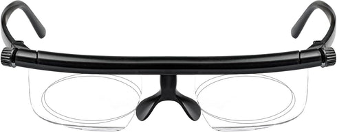 Ouolipraa Flex Focal Adjustable Glasses Dial Vision Reading Glasses Zoom Eyeglasses for Men
