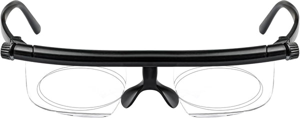 Ouolipraa Flex Focal Adjustable Glasses Dial Vision Reading Glasses Zoom Eyeglasses for Men