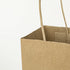 Oikss 100 Pack Small Plain Natural Paper Kraft Gift Bags, 5.25x3.25x8.25 Inch, Bulk for Birthday Party Favors