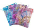 Tvoip 100Pcs Organza Drawstring Pouches, Coral Pattern Jewelry Packaging Bags (Mix) 4x6" (10x15cm)