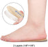 Dr.Foot Adjustable Orthopedic Heel Lift Inserts - Height Increase Insole for Heel Pain, Sports Injuries, Beige, 2 Layers