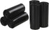 Ramddy 7 6 Rolls/150 Counts Gallon Medium Trash Bags, Black Bin Liners