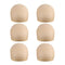 YANTAISIYU 6 Pieces Nylon Mesh Wig Caps for Lace Front Wigs, Stocking Wig Caps for Women (Beige)