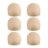 YANTAISIYU 6 Pieces Nylon Mesh Wig Caps for Lace Front Wigs, Stocking Wig Caps for Women (Beige)