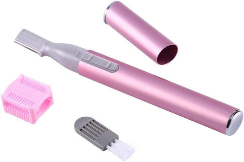 Zerone Eyebrow Trimmer, Women Eyebrow Hair Remover Electric Eyebrow Trimmer Epilator Portable Eyebrow Hair Trimmer USB Chargeable, Pack of 2