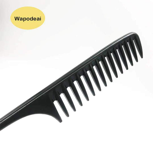 Wapodeai Wide Tooth Comb Detangling Hair Brush, Anti-Static Heat Resistant Comb for All Hair Types
