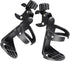 Ipetboom 2pcs Universal Cup Holder for Wheelchair and Stroller, Rolling Cart Accessories with