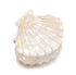 Shell Jaw Clip Hair Claw Clip - Marble Pattern Resin Hair Clips for Women, Hairdressing Accessories (White)