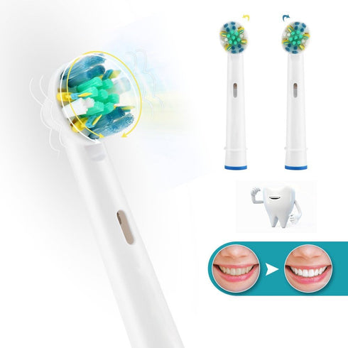 Toothbrush Replacement Heads for Oral Electric Toothbrush Pro 1000, Pro 3000, Pro 5000, Pro 7000, 8 Count