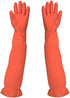 Household Rubber Latex Cleaning Gloves - Long Reusable Kitchen Natural Rubber Wash Gloves