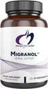 Designs for Health Migranol with Feverfew, Magnesium Malate, Curcumin, 90 Capsules